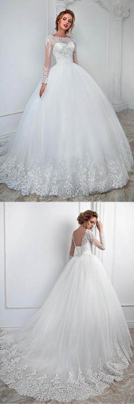Glamorous Ball Gown Wedding Dresses for 2018 Trends