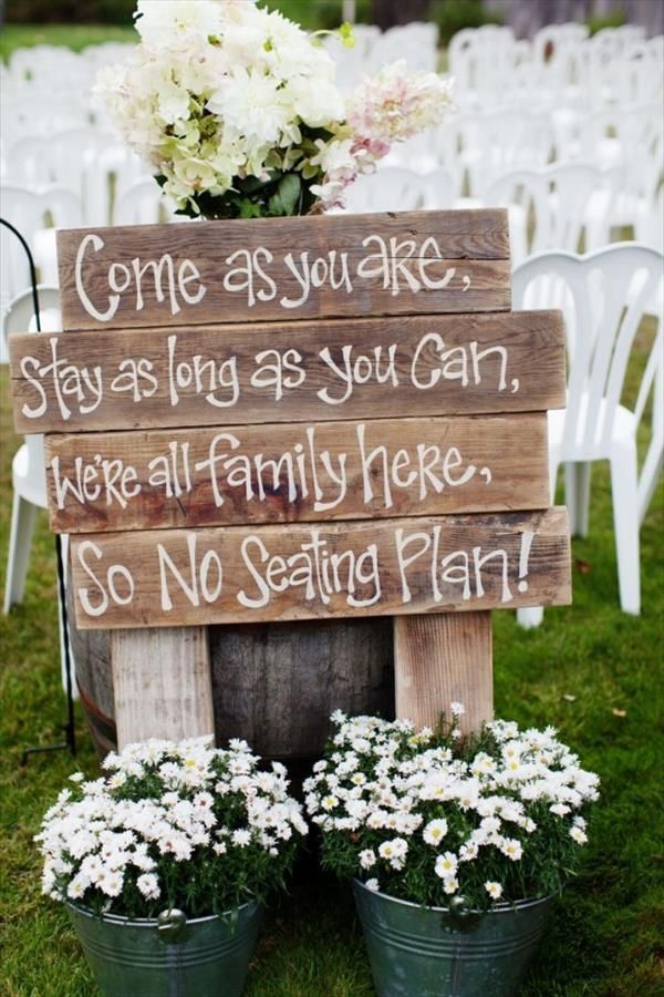 Backyard wedding ideas