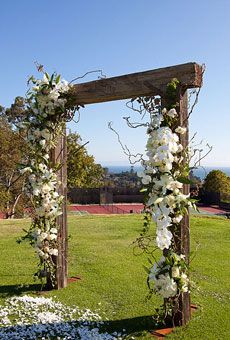 Rustic Wedding Arch