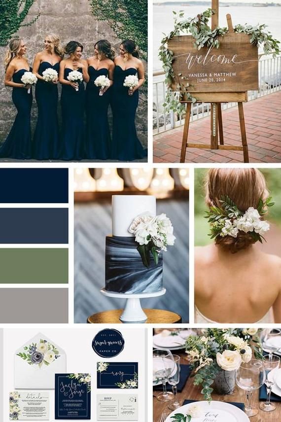 Navy Blue Wedding Theme Ideas