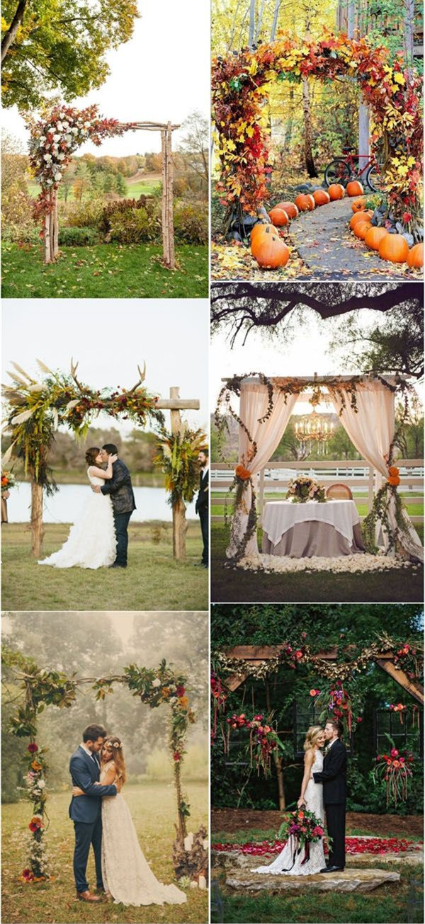 fall wedding decor ideas
