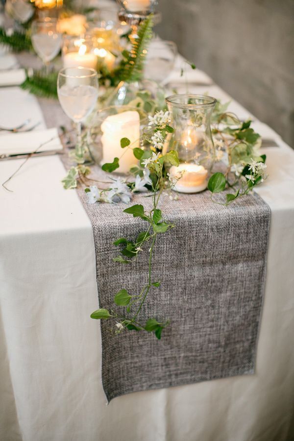 Trendy Rustic Wedding Table Runner Ideas To LOVE