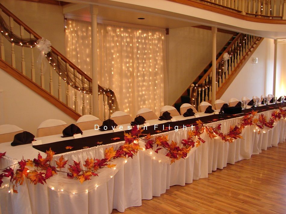 fall wedding decor ideas