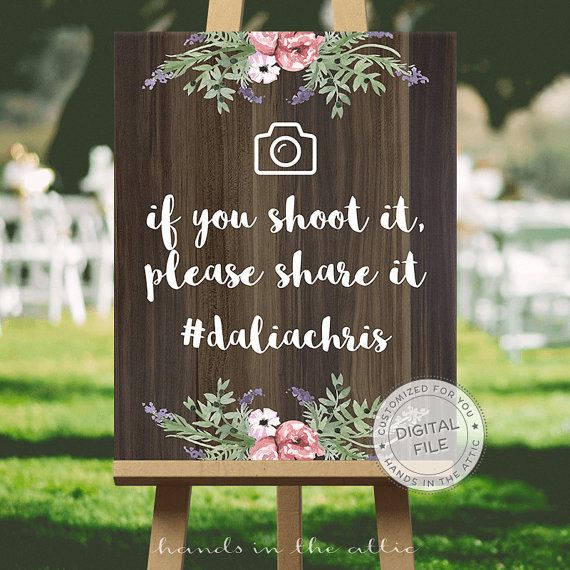 wedding signs ideas In Different Styles